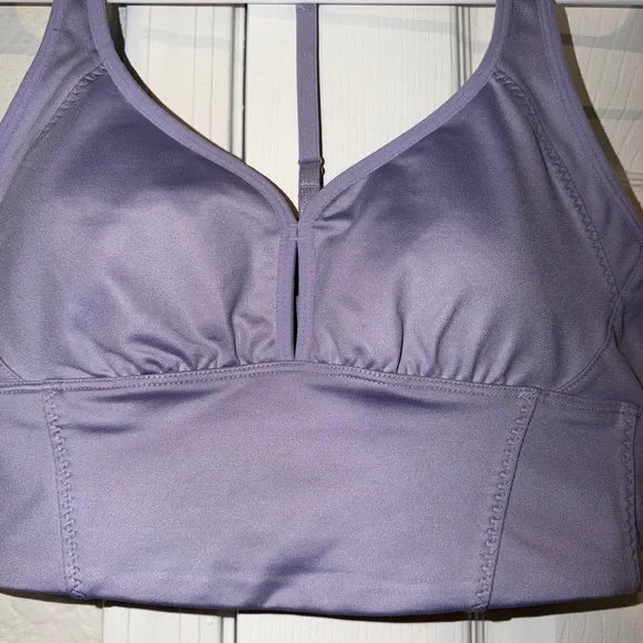 Manduka Women's Purple Sports Bra - Picture 2 of 7